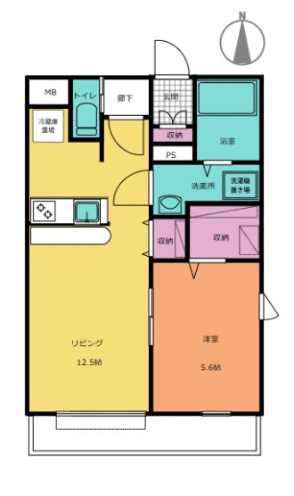 ソシア坂下町の間取り