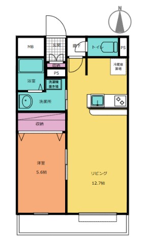 ソシア坂下町の間取り