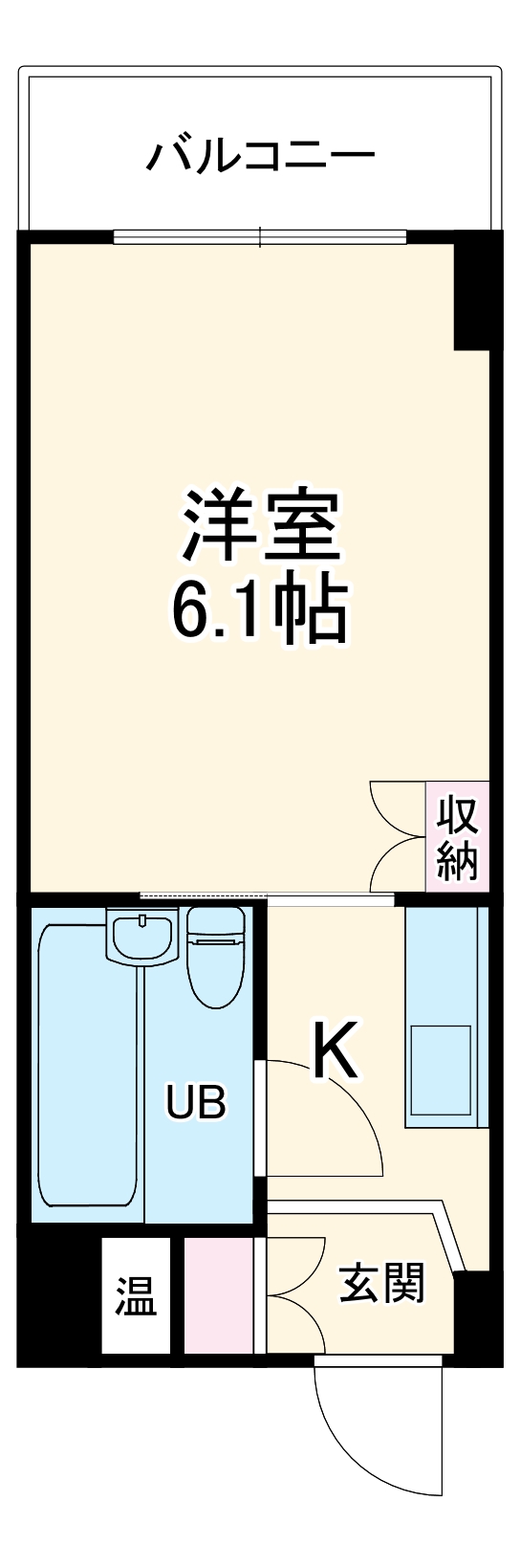 muse park ESAKAの間取り