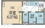 カインドネス本厚木Westの間取り