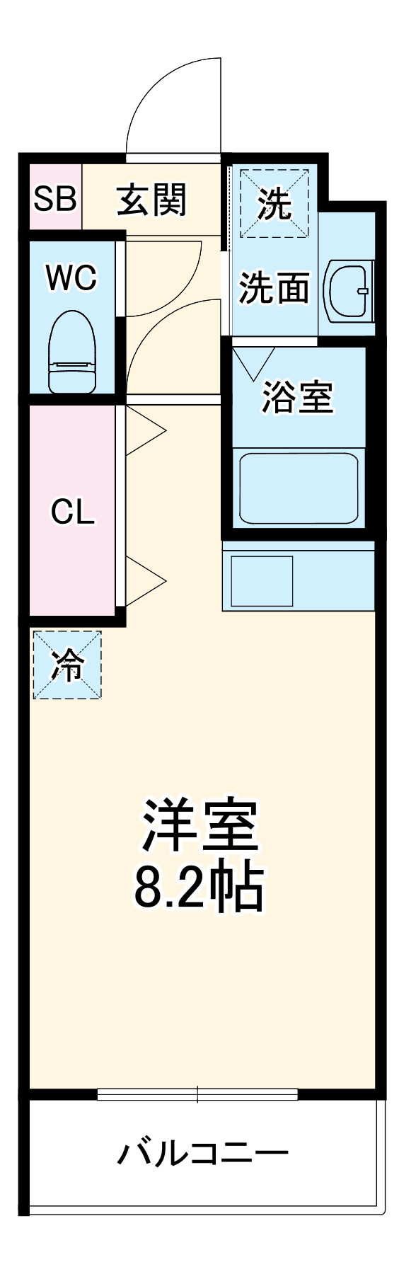 グレーシア草加の間取り