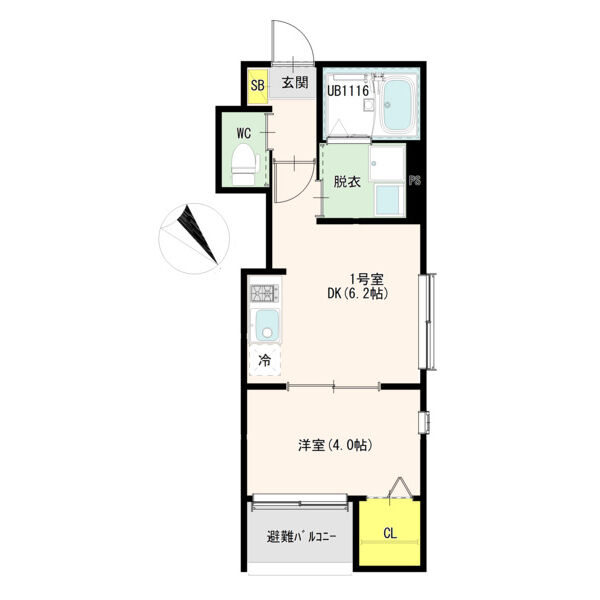 (仮称)呼続一丁目④の間取り