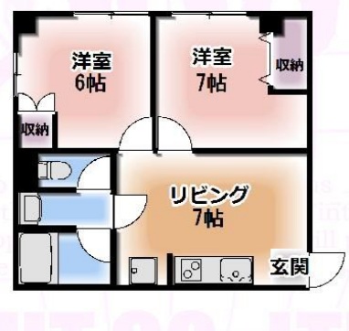 第2サンライズマンションの間取り