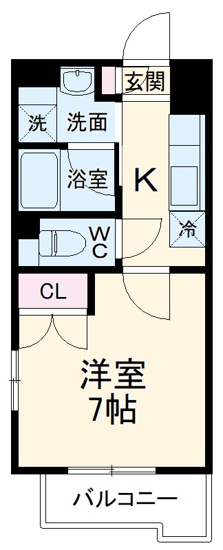 イースタンヒルズ藤が丘の間取り