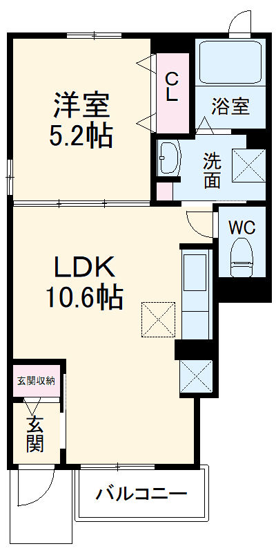 プリーネの間取り