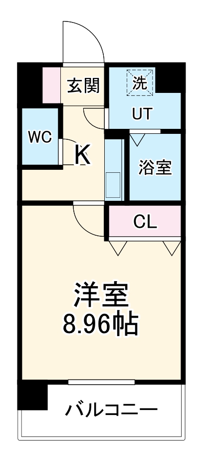 パークアベニューティリェツの間取り