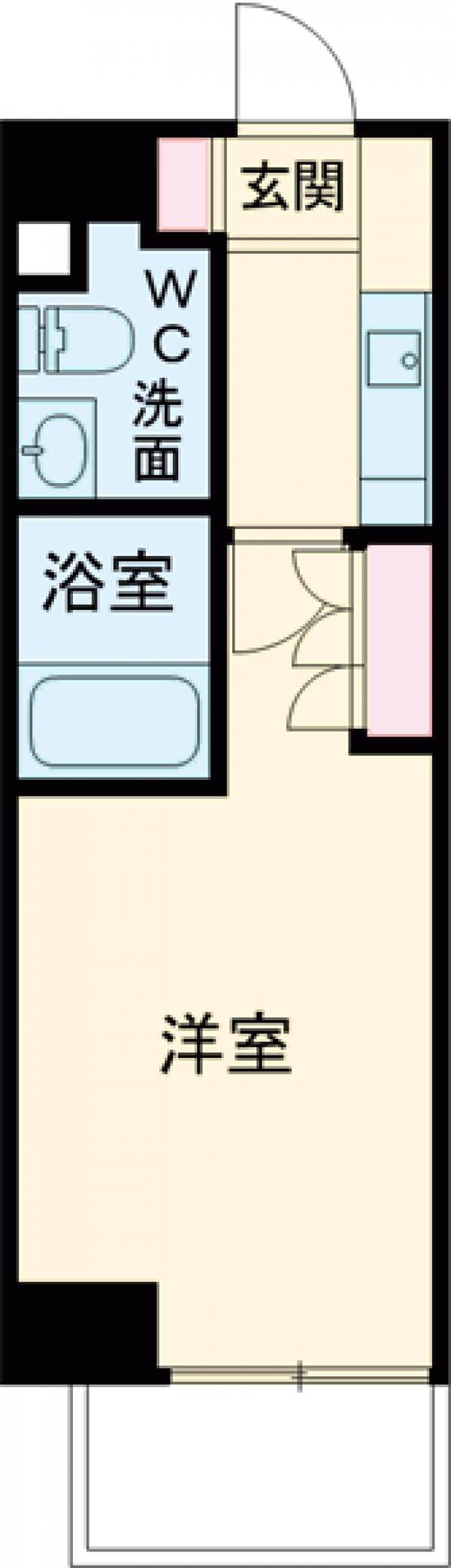 プラウドフラット清澄通りの間取り