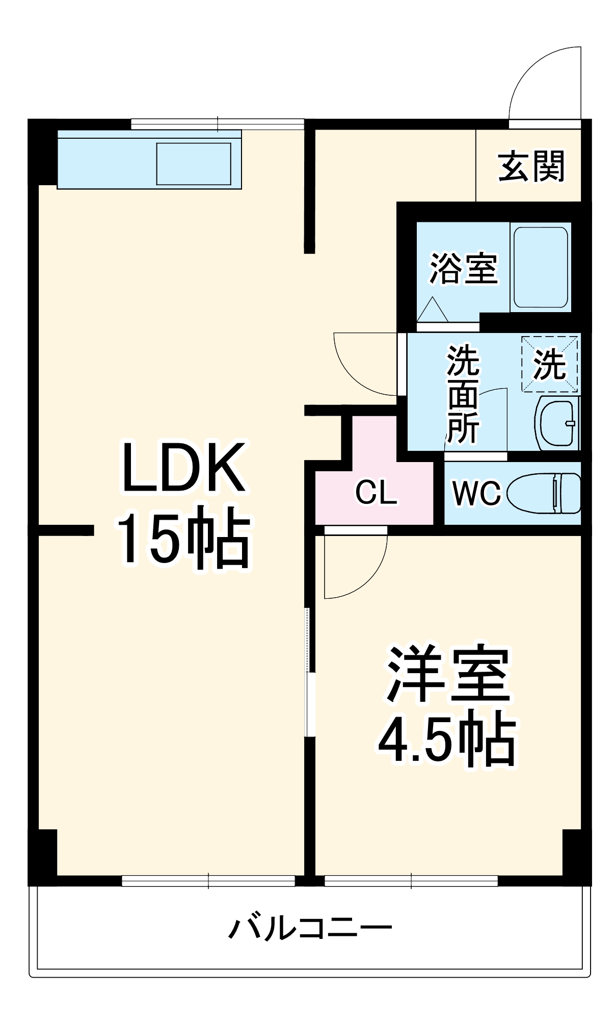 東山ハイホームの間取り