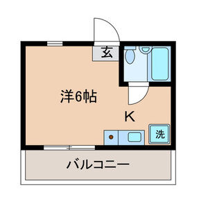 長谷川ビル矢田南の間取り
