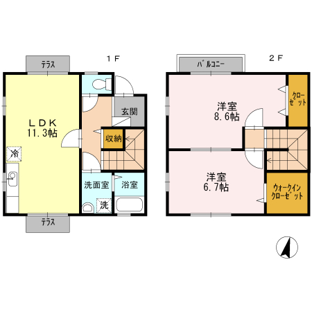 シャルマンの間取り