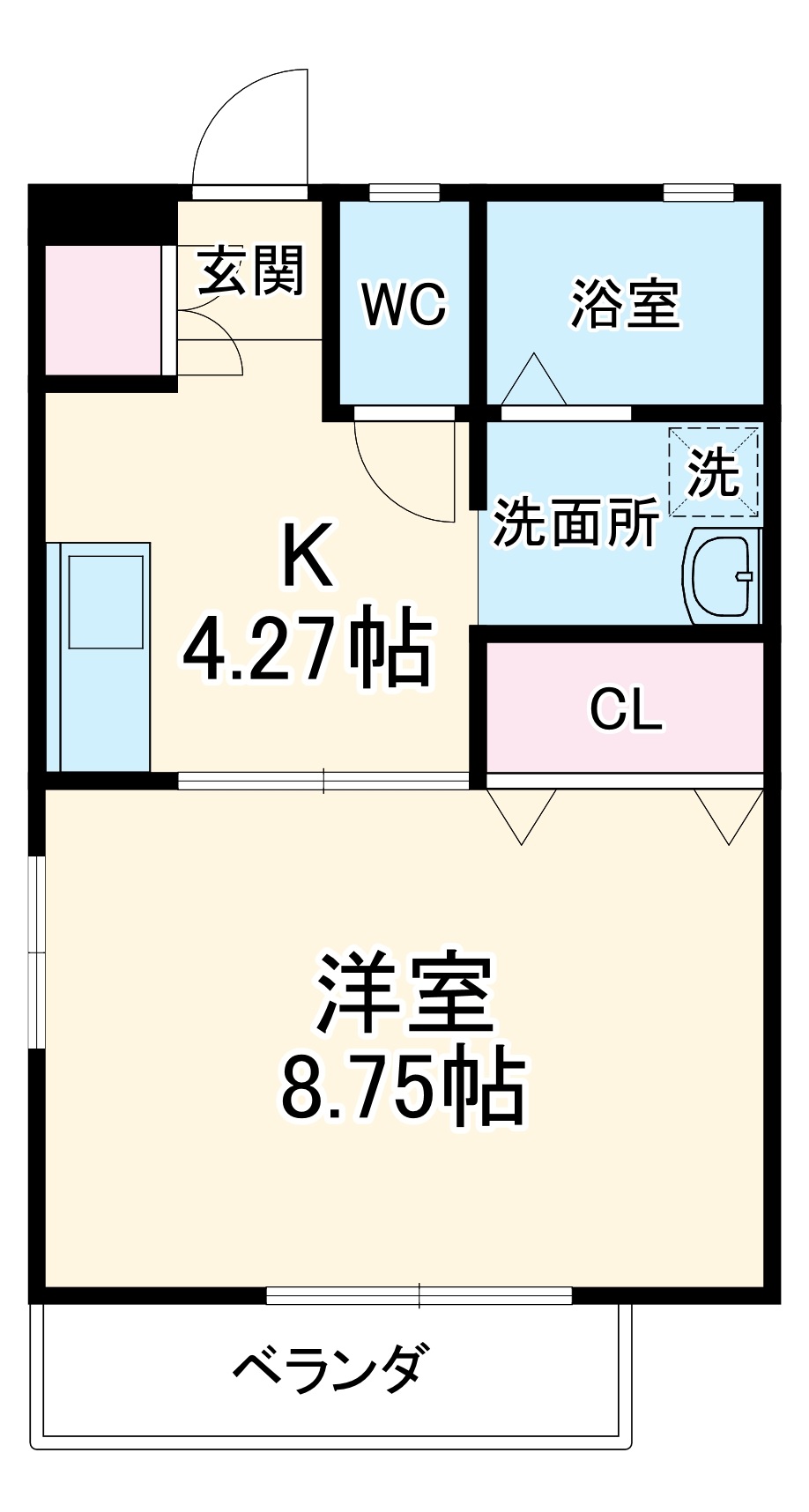 グリーンフォレストの間取り