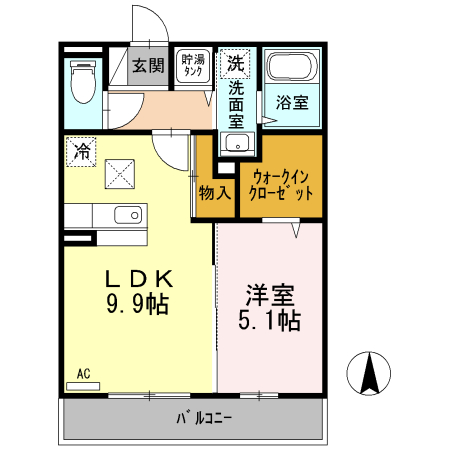エクセルコートNの間取り