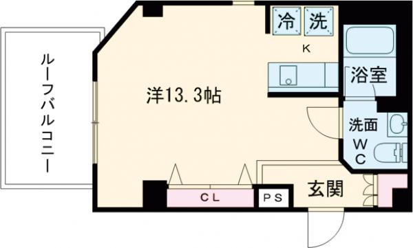 トラッセルズKichijojiの間取り