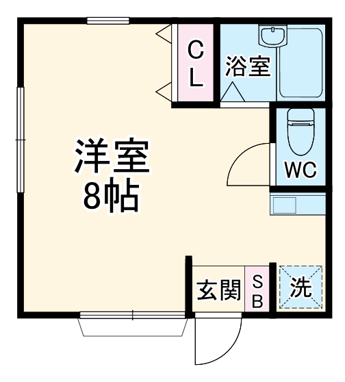 グレイシャス矢切Ⅱの間取り