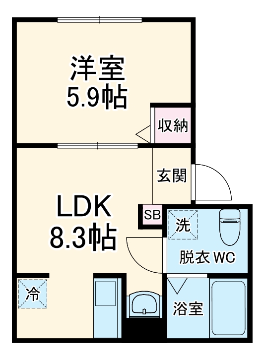 Villa Solanaユーカリが丘の間取り