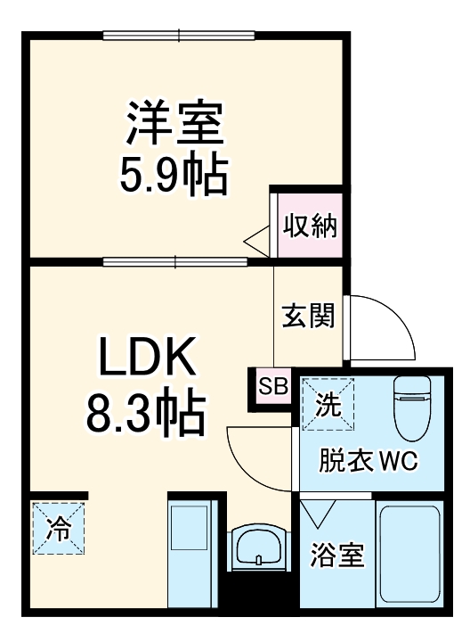 Villa Solanaユーカリが丘の間取り