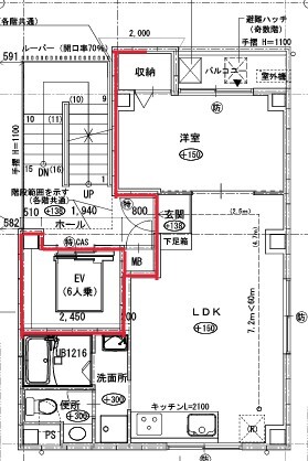 GraceMaisonTanimachi6の間取り