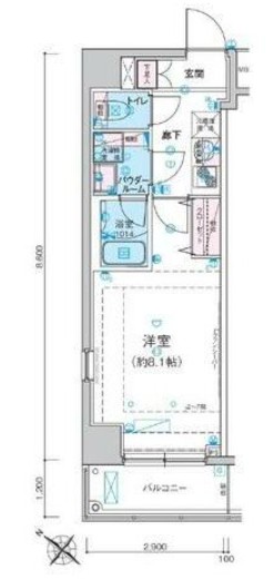 リヴシティ西川口五番館の間取り