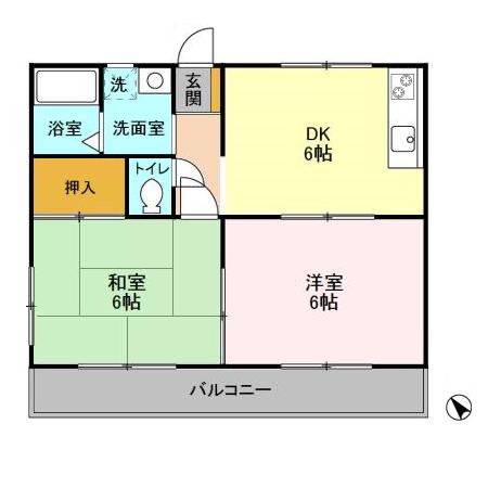 パンプキン長作の間取り