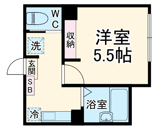 SORAの間取り