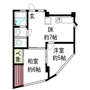 白馬ビルの間取り