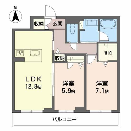 La Pascoloの間取り
