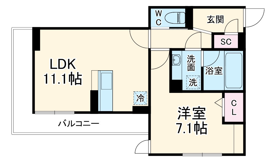 スリジエの間取り