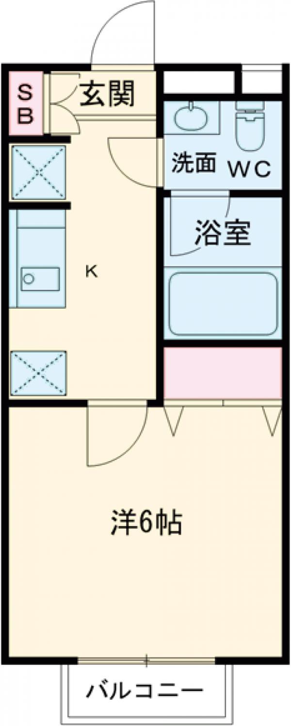South Gardenの間取り
