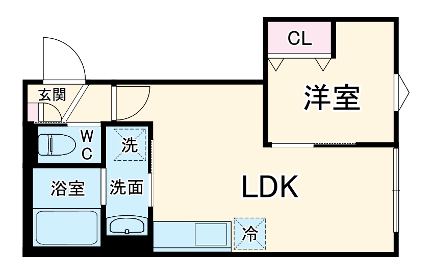 Crecia津田沼の間取り