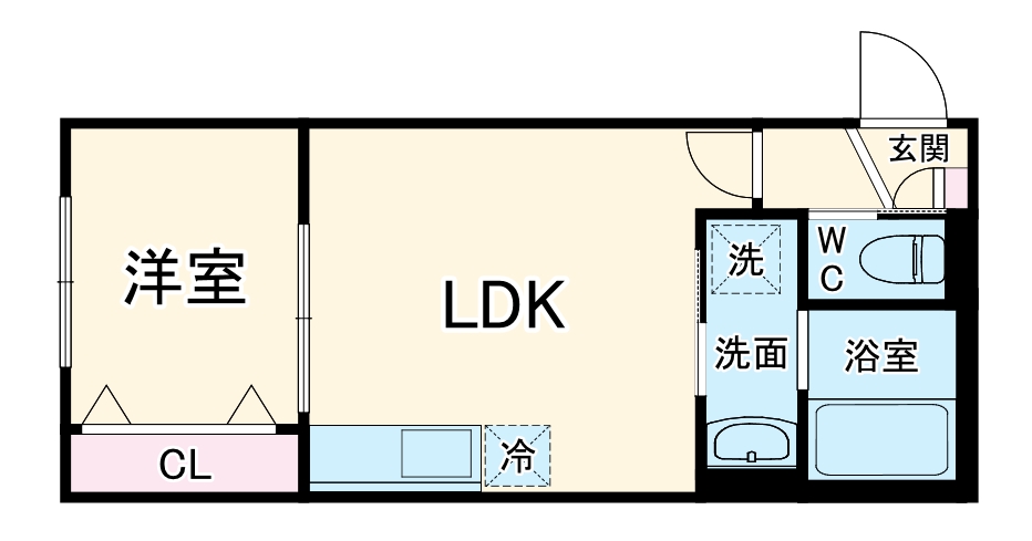 Crecia津田沼の間取り
