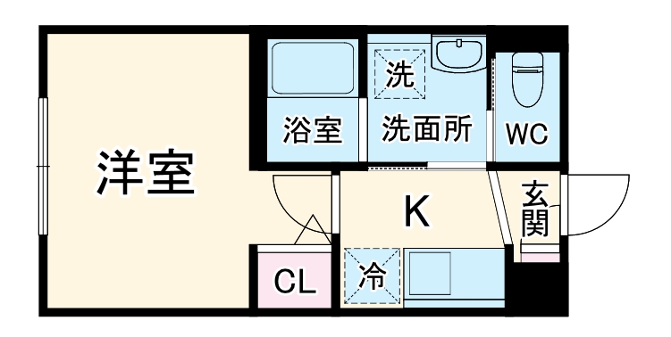 Crecia津田沼の間取り