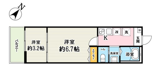 Soleil Maisonの間取り