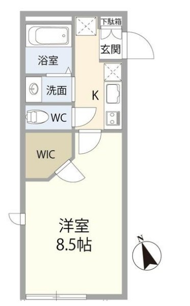 ガーデニアの間取り