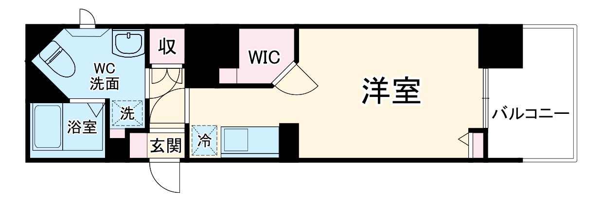 グロースメゾン新横浜の間取り