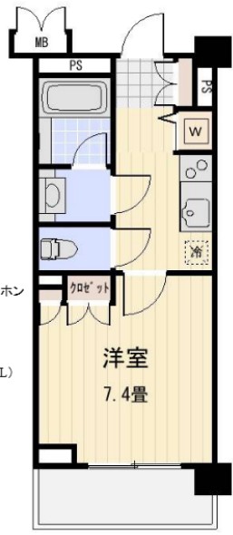 プロスペクト大森海岸の間取り
