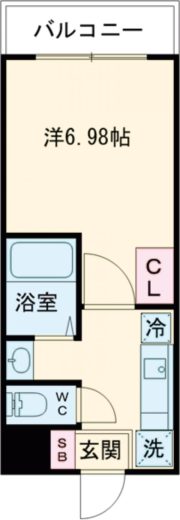 伏見マンションの間取り
