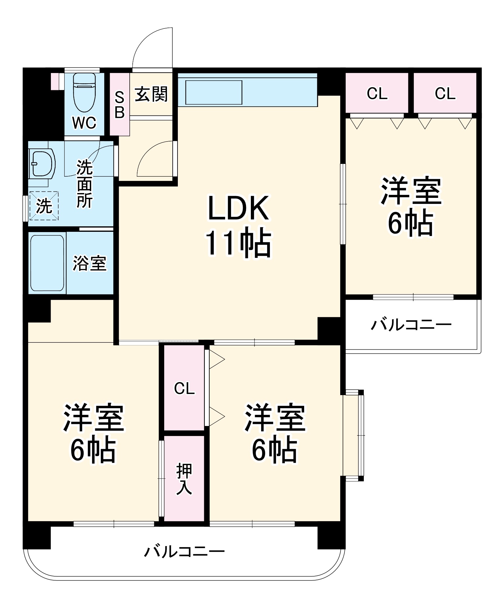 グランド吹上の間取り