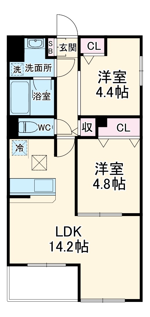 ルーチェの間取り