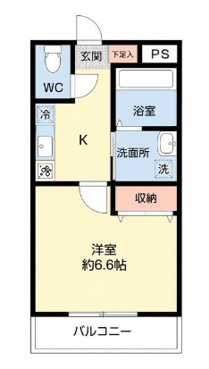 Ｇａｌｌｅｔｔｏ幕張本郷の間取り