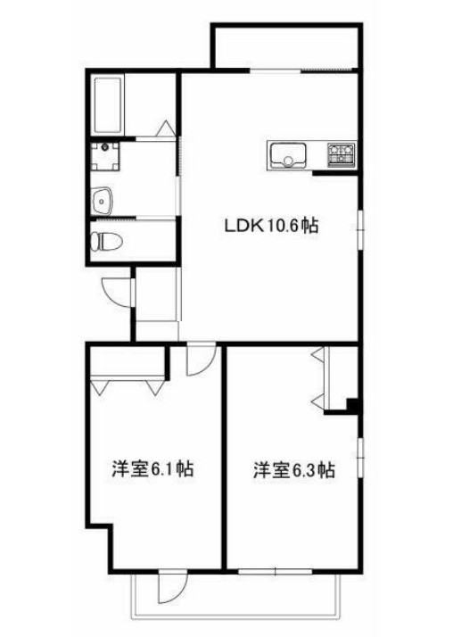 パインヒル19の間取り