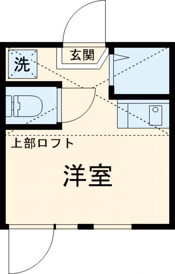 Casa Comodoの間取り