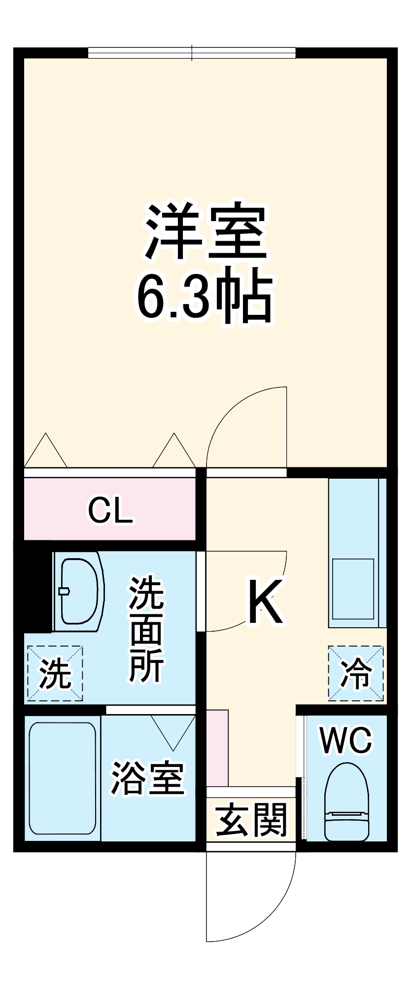 GranSugar YACHIYOの間取り