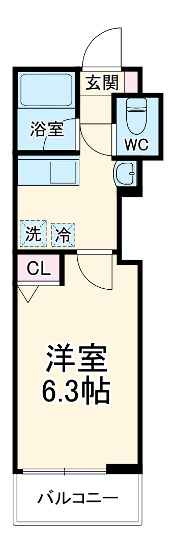 GRANQUAL MINAMIYONOの間取り