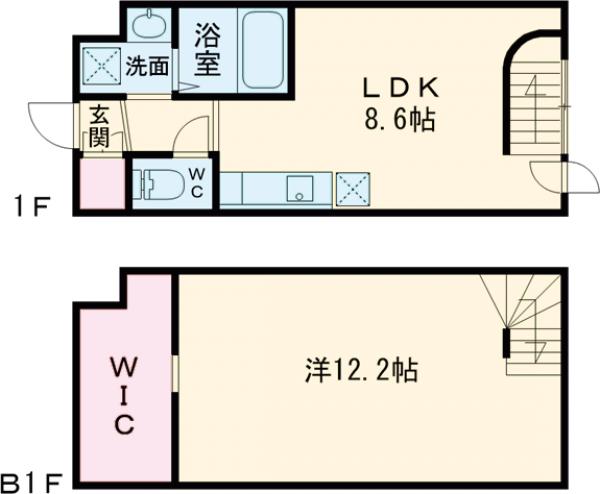 ATLAS COURTの間取り