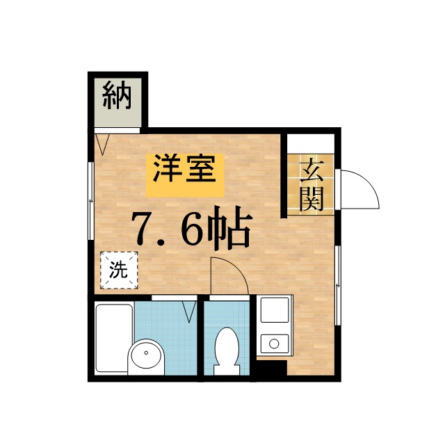 グレイス高尾の間取り