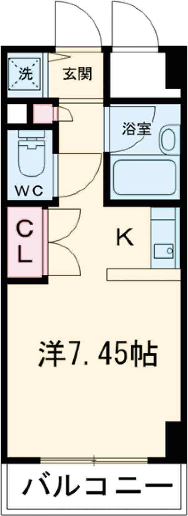 T's garden KUNITACHIの間取り