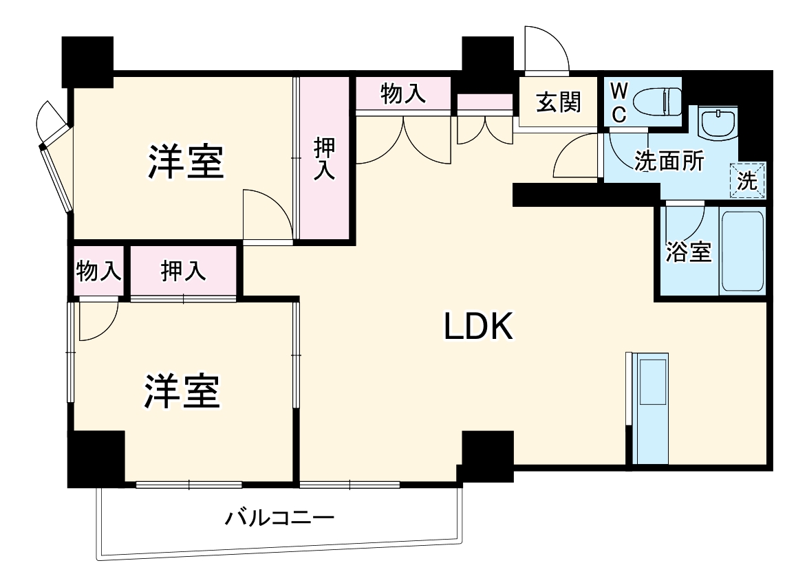 DIKマンション千葉の間取り