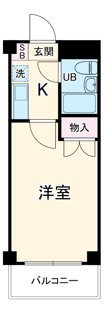 ノーブル新川崎の間取り