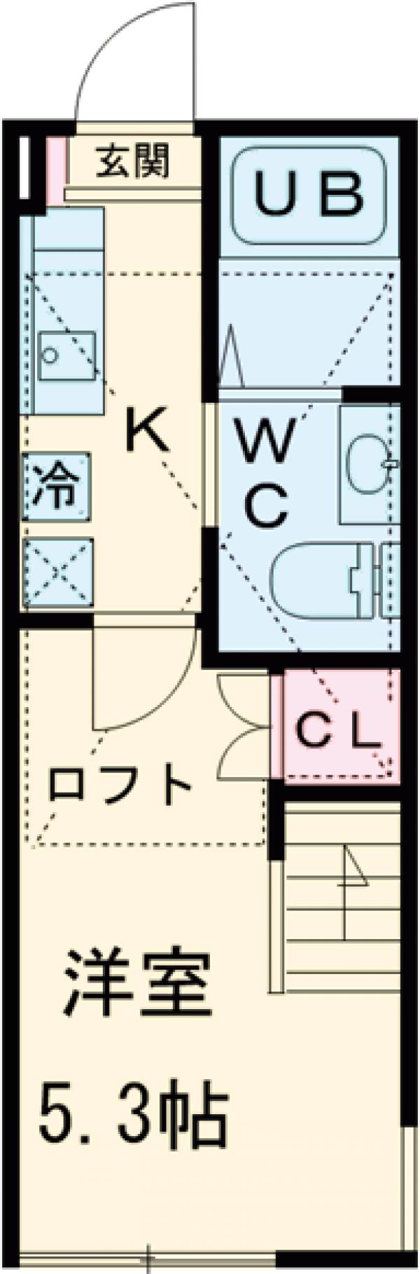 カーサルナ高幡不動の間取り