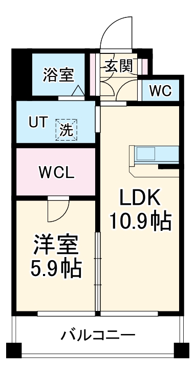 翠城IVの間取り